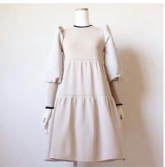 jolie mignon ジョリーミニョン　フレア　ティアードワンピース 新品ジョリーミニョン♪ミントティアードワンピース