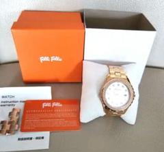 新品 フォリフォリ 未使用 レディース 腕時計 ローマン ピンクゴールド 76830a34-78bd-429e-95bb-