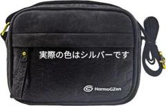 HarmoGZenショルダーバッグ キャンバスバッグ シルバー