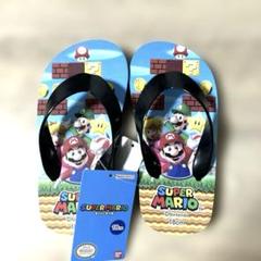 ⭐︎新品未使用⭐︎⭐︎スーパーマリオ⭐︎ サンダル 18cm 水色　タグ付き　ピーチ姫