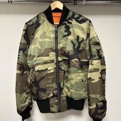 ALPHA INDUSTRIES MA-1 カモフラ 迷彩 アルファ社製 L - メルカリ