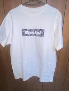 ブリストルペイズリーボックスロゴTシャツM