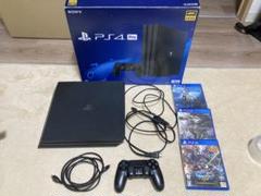 PS4 Pro 1TB ブラック ソフト3本