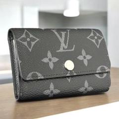 ルイヴィトン【最高級美品】ダミエエベヌミュルティクレ6キーケースキーリング LOUIS VUITTON - LOUIS VUITTON ミュルティクレ6 6連 キーケース