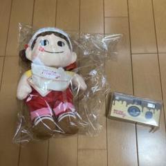 非売品 不二家 ミルキー ペコちゃん オリジナルぬいぐるみ 写ルンです