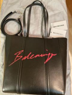 美品】Balenciaga エブリデイトートXS 筆記体ロゴ