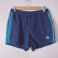 adidas ショートパンツ　メンズ　古着　ポリ製