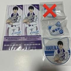 Free!　ナンジャタウン　ルームキーホルダー　七瀬遙　松岡凛　桐嶋郁弥 6676_3d.jpg