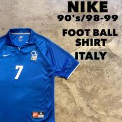 90's/98-99 NIKE/ナイキ イタリア代表 フットボール シャツ