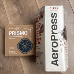 わ*い様 Aeropress clearとfellow prismo - メルカリ