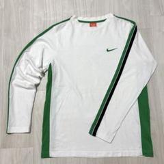 00s／NIKE／ロンＴ／サイドライン／Mサイズ／秋／冬