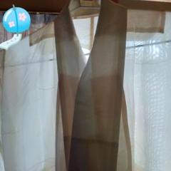 ☆絽の長襦袢☆　広襟　　涼しげな露草柄 状態良好❣️　裄丈約６０cm