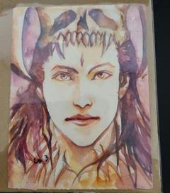 【水彩画】【原画】MTG　Solomon Au Yeung