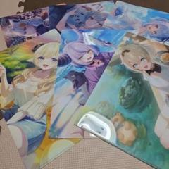 ホロライブ クリアファイル 56枚（限定品込み）➕小物4個 A4クリアファイル4枚セット（A）【ローソン・@Loppi・HMV限定