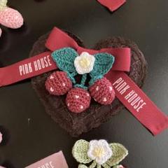 ★値下げ　未使用　ピンクハウス 花束　苺　花コサージュ付き　バッグ&ミニ袋 PINK HOUSE（トートバッグ）のフリマアイテム一覧