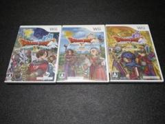 Wii ゲームソフト ドラゴンクエストX オンライン 3点セット纏め