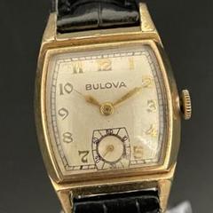 【貴重】ブローバBulova/10KRGP/手巻/cal.10BC/メンズ腕時計