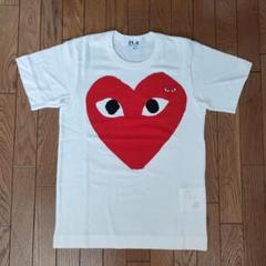 PLAY COMME des GARÇONS 赤ハートTシャツ XS - メルカリ