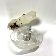 大粒　ガーデンクウォーツ　ペンダントトップ