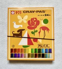 【新品未開封】 サクラ クレパス 24色 ふとまき24色 CRAY-PASのサムネイル