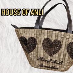 House of AnLi ハウスオブアンリのハンドメイド刺繍カゴバック House of AnLi のハンドメイド刺繍カゴバック - メルカリ