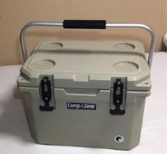 キャンプゼロ 20L ロトモールドクーラーボックス ベージュ