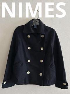 楽天市場】NIMES ニーム ウールノーカラーコート 52148003-ru
