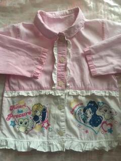 プリキュア　ふたりはプリキュア　フリル　長袖　パジャマ　上のみ　ロンT 当時物
