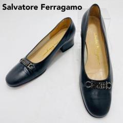 【新品】【再お値下げ】フェラガモ　靴23.5㎝ FERRAGAMO フェラガモ スニーカー 0737447 BORG PRINT ボルグ
