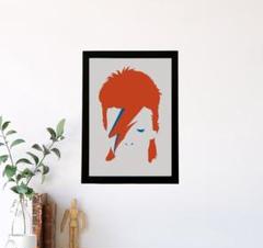 デビッド・ボウイ 大きなポスター白色の額縁付き（送料込） 2025年最新】david bowie ポスターの人気アイテム - メルカリ