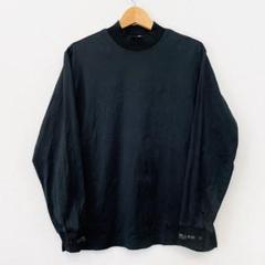レオナール カットソー 長袖 カンカン トリム 大きいサイズ XL ブラック レオナール カットソー 長袖 カンカン トリム 大きいサイズ XL