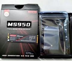 MONSTER MS950 SSD 4TB　中古美品です 楽天市場】Monster Storage SSD 4TB ヒートシンク搭載 高耐久性