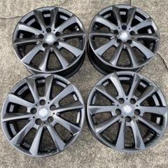 にこにこ植物様社外6穴139.7JWL6.5Jx15アルミホイールOFF-5
