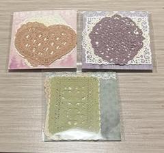 コラージュ 素材 詰合せ デザインペーパー レースペーパー 背景紙 和風 30枚