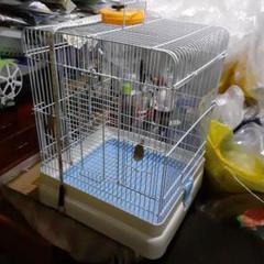★美品★小鳥飼育セット5点付き★三晃商会 イージーホーム バード 35-BL イージーホーム クリアバード35WH ｜ 株式会社三晃商会