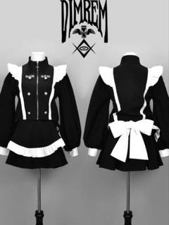 DimMoire 絶メイド服 黒 M DimMoire【ディムモアール】絶メイドワンピースII/Black
