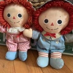 471♡ラガディ　アンディ　特大　ぬいぐるみ108㎝ ぬいぐるみ 特大 ラガディ・アン&アンデ Raggedy Ann & Andy