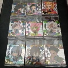 鬼滅の刃　ウエハース　シール　未開封　コンプリート　SR シール列伝　まとめ I'm still aiming to complete the 5-box collection