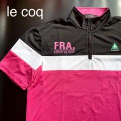 le coq sportif メンズ ポロシャツ ゴルフウェア サイズLL