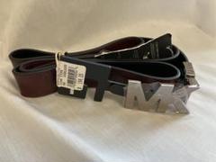 Michael Kors クロコダイル型押しベルト