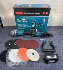 新品！ バッテリー付き ポリッシャー 6段変速 一台二役 マキタ バッテリー付きのサムネイル