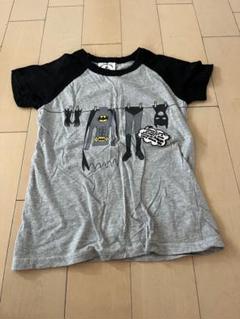 韓国子供服9ラグラン半袖Tシャツバットマン120