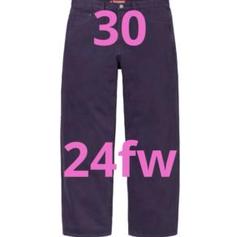 Supreme Baggy Jean Purple 24fw