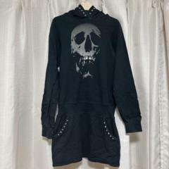 ヒステリックグラマー☆ロングパーカーワンピース ロゴ マキシ 超ロング HYSTERIC GLAMOUR（ヒステリックグラマー）の「TURN IT ON pt