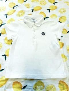 EMPORIO ARMANI ホワイト ポロシャツ 24M