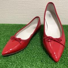 50%OFF】La TENACE ラテナーチェ パテントレザーバレエシューズ
