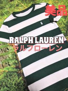 RALPHLAURENラルフローレン綿100%ストレッチ高級感Tシャツ