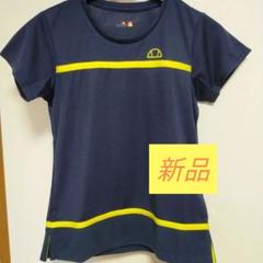 ellesse ネイビー　レディーススポーツ Tシャツ Sサイズ