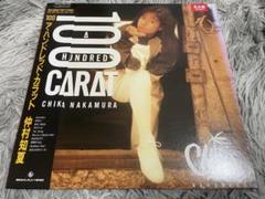 仲村知夏 100 CARAT ア・ハンドレッド・カラット 見本盤LP