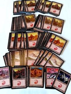 【MTG】引退品まとめ売り⑱［旧枠］基本土地 山 150枚セット
